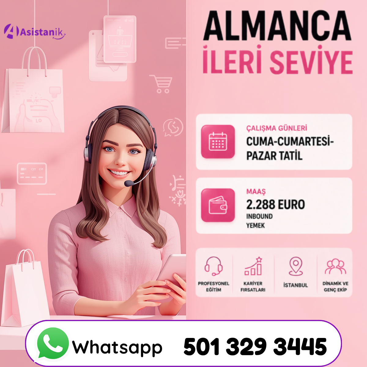 ALMANCA TAHSİLAT UZMANI